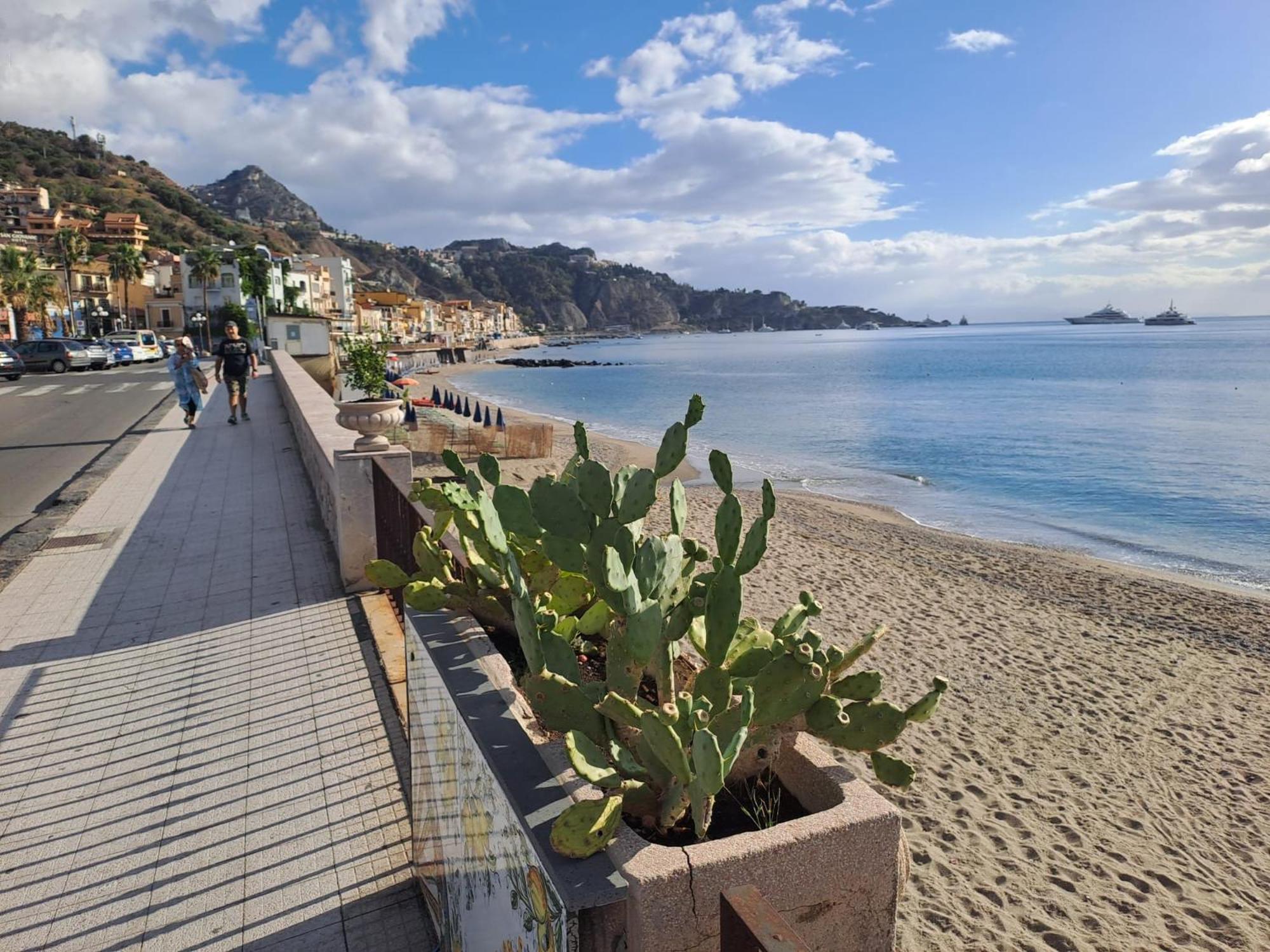 Nausica17 Naxos Bay Lägenhet Giardini Naxos Exteriör bild