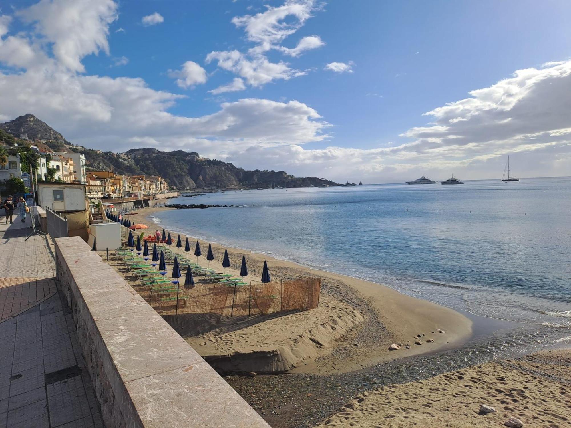 Nausica17 Naxos Bay Lägenhet Giardini Naxos Exteriör bild
